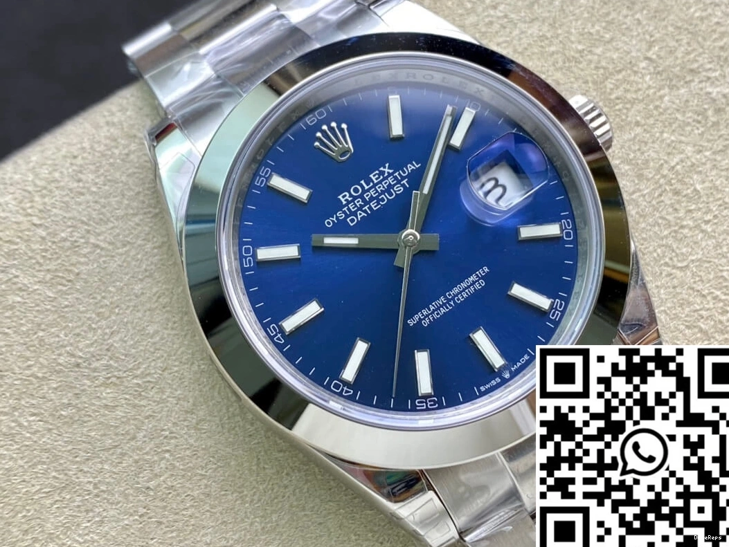 Dial Datejust Rolex Factory VS M126300-0001 Blue 0210